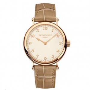 Réplique Patek Philippe Cream Cadran 18kt Rose Or Automatique 7200R-001