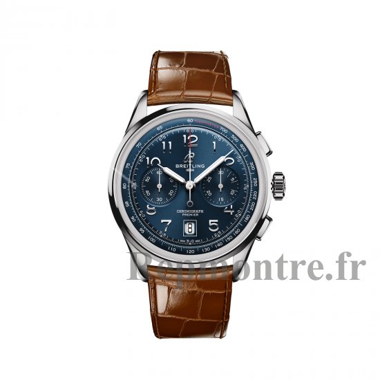 Breitling Premier B01 Chronographe 42 mm Copie montre Homme Bleu AB0145171C1P1 - Cliquez sur l'image pour la fermer