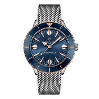 Breitling Superocean Heritage '57 Highlands Capsule 38 mm Replique montre pour homme Bleu 2 bracelets U10340161C1A1