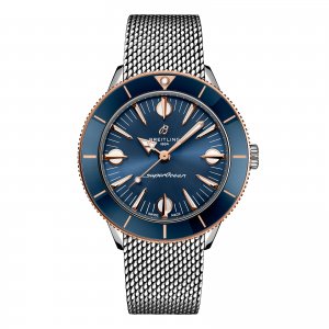 Breitling Superocean Heritage '57 Highlands Capsule 38 mm Replique montre pour homme Bleu 2 bracelets U10340161C1A1