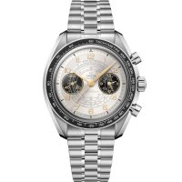 Omega Speedmaster Chronoscope Master Chronometer522.30.43.51.02.001 Jeux Olympiques Paris 2024 Acier Inoxydable Argent Bracelet
