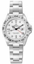 Rolex Explorer II GMT Automatique Steel blanc Dial Réplique Montre 16570