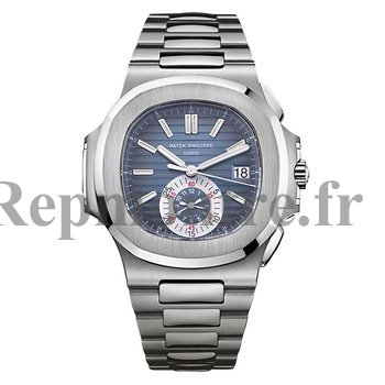 Réplique Patek Philippe Nautilus Bleu Dial Acier inoxydable Montre Homme 5980/1A-001 - Cliquez sur l'image pour la fermer