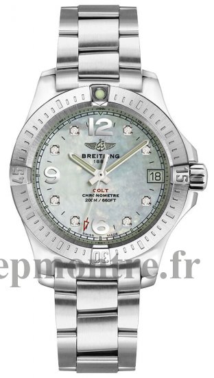 AAA Réplique Montre Breitling Colt Dame 33mm Pour dames a7738811/a769 - Cliquez sur l'image pour la fermer