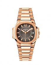 Réplique Patek Philippe Nautilus Femme Montre Rose Or 7011/1R-010