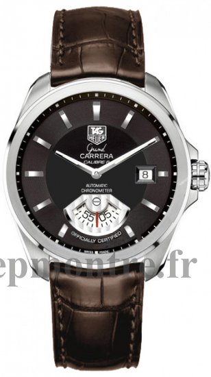 TAG Heuer Grand Carrera Calibre 6 RS Noir Dial Réplique Montre WAV511A.FC6230 - Cliquez sur l'image pour la fermer