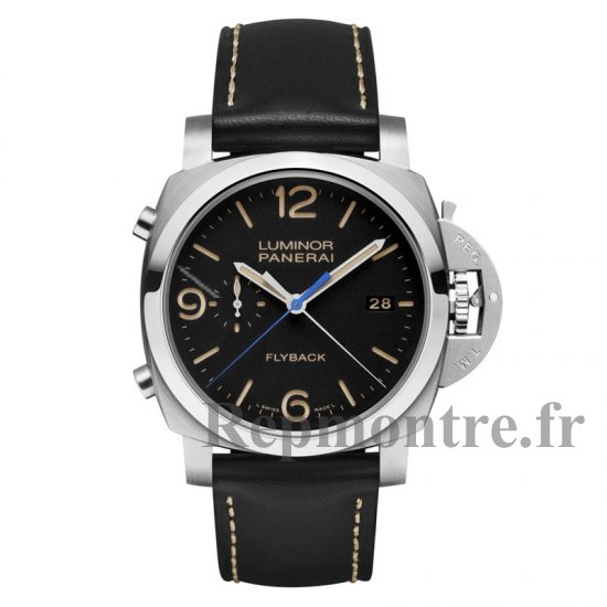 Réplique Panerai Luminor 1950 3 Days Flyback Chrono Automatique Acier 44mm PAM00524 - Cliquez sur l'image pour la fermer