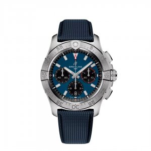 Breitling Avenger B01 AB0146101C1X1 Chronographe 42 mm Acier inoxydable Bracelet bleu  Breitling Avenger B01 AB0146101C1X1 Chronographe 42 mm Acier inoxydable Bracelet bleu