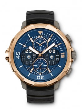 Réplique montre IWC Aquatimer Perpetual Calendrier Numerique Date-Mois IW379402