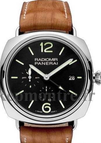 Réplique Panerai Radiomir 10 Days GMT Automatique Acciaio 47mm PAM 00323 - Cliquez sur l'image pour la fermer