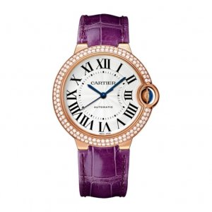 Replique Cartier Ballon Bleu De Cartier 36 mm Rose Gold Diamond WJBB0050