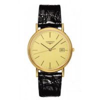 Réplique Longines Presence 38.5 Quartz Baton Jaune L4.790.2.32.2