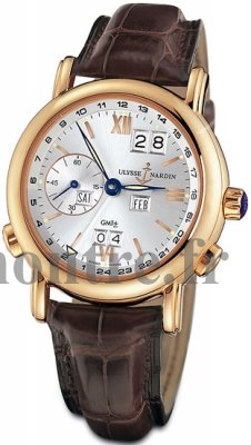 Réplique Ulysse Nardin GMT Perpetual hommes 40mm Montre 326-82/31 - Cliquez sur l'image pour la fermer