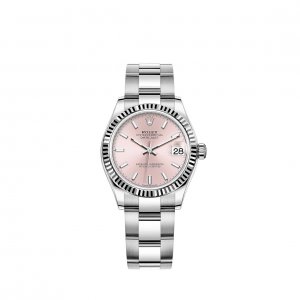 Réplique Rolex Datejust 31 Rolesor Oystersteel 18 ct white gold M278274-0013