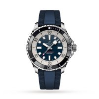 Breitling Superocean Automatique 44 Bracelet en caoutchouc en acier inoxydable Replique montre A17376211C1S1