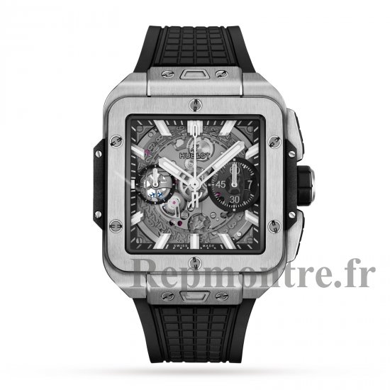 Hublot Square Bang Unico Titanitum 42 mm Replique montre pour homme 821.NX.0170.RX - Cliquez sur l'image pour la fermer