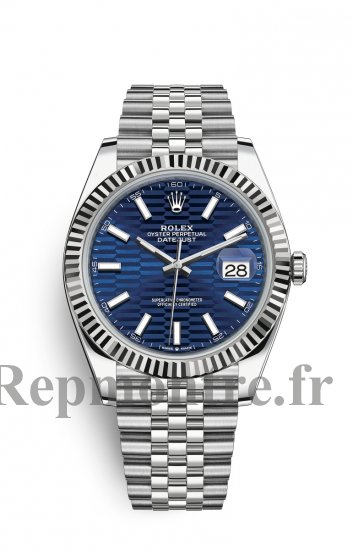 Replique Rolex Datejust 41 OysterAcier and Blanc Or M126334-0032 - Cliquez sur l'image pour la fermer