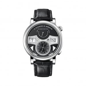 Replique Montre A. Lange & Sohne ZEITWERK STRIKING TIME en 18 carats Blanc Or 145.029