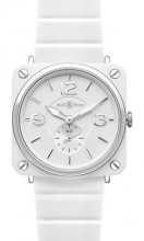 Réplique Bell & Ross BR-S blanc Ceramic Bracelet