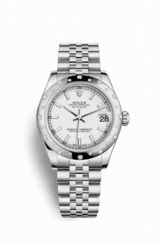 Réplique montre Rolex Datejust 31 Blanc Role blanc 178344 Blanc Cadran m178344-0045