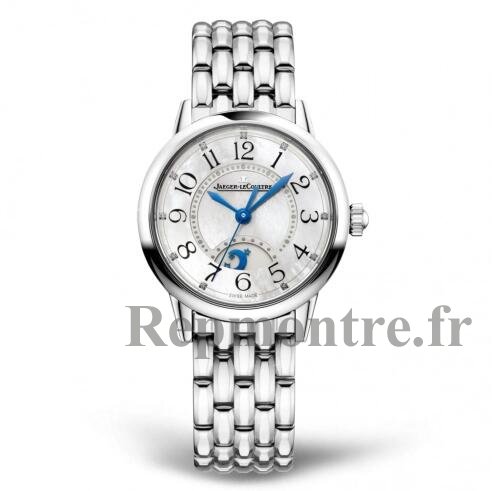 Replique Jaeger-LeCoultre Rendez-Vous Night & Day Petit Acier inoxydable MOP 3468110 - Cliquez sur l'image pour la fermer