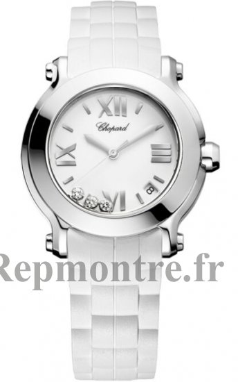 Réplique Chopard Happy Sport Quartz Rond 36mm Femme Montre 278475-3016 - Cliquez sur l'image pour la fermer