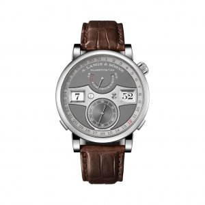 Replique Montre A. LANGE & Sohne ZEITWERK DATE 18 carats Blanc Or 148.038