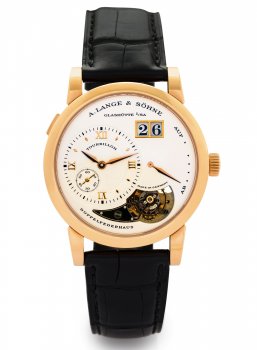 Réplique A.Lange & Sohne Lange 1 Tourbillon Manuel Rose Or 704.032