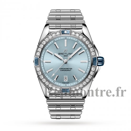Breitling Super Chronomat Automatique 38 Bracelet en acier inoxydable bleu Replique montre A17356531C1A1 - Cliquez sur l'image pour la fermer