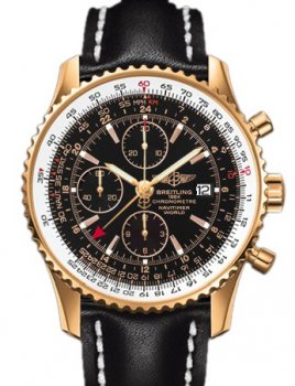 Réplique Breitling Navitimer Monde 18K Or Rose Montre H24322