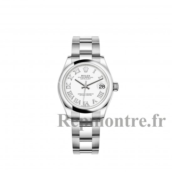 Réplique montre Rolex Datejust 31 Oystersteel cadran blanc - Cliquez sur l'image pour la fermer