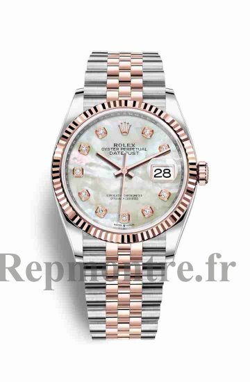 Réplique montre Rolex Datejust 36 Everose Roles 18 ct Everose 126231 m126231-0021 - Cliquez sur l'image pour la fermer