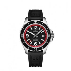 Replique Breitling Superocean 42 Acier inoxydable Noir Rouge Dial A17366D71B2S1