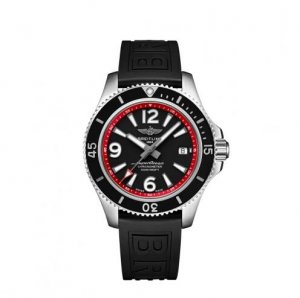 Replique Breitling Superocean 42 Acier inoxydable Noir Rouge Dial A17366D71B2S1