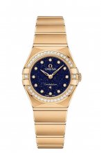 AAA Réplique Montre OMEGA Constellation or jaune diamants 131.55.25.60.53.001