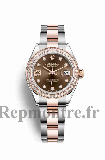 Réplique montre Rolex Datejust 28 Everose Roles 18 ct Everose 279381RBR m279381rbr-0004 - Cliquez sur l'image pour la fermer