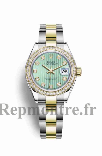 Réplique montre Rolex Datejust 28 Jaune Roles jaune 18 ct 279383RBR m279383rbr-0014 - Cliquez sur l'image pour la fermer