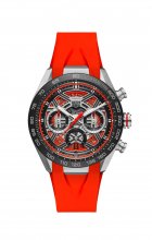 TAG Heuer Carrera Chronographe Extreme Sport Titane Ceramique Orange Caoutchouc CBU2082.FT6275