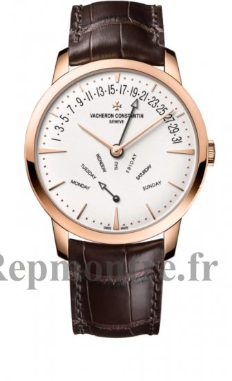 Réplique montre Vacheron Constantin Patrimony jour-date 4000U/000R-B110 - Cliquez sur l'image pour la fermer