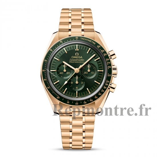 Montre Omega Speedmaster MoonReplica Professional Co-Axial Master Chronometer Chronographe 42mm Moonshine Gold O31060425010001 - Cliquez sur l'image pour la fermer