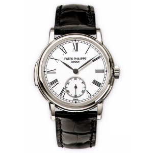 Réplique Patek Philippe 5078P-001 Platinum Automatique Minute Repeater With Enamel Dial