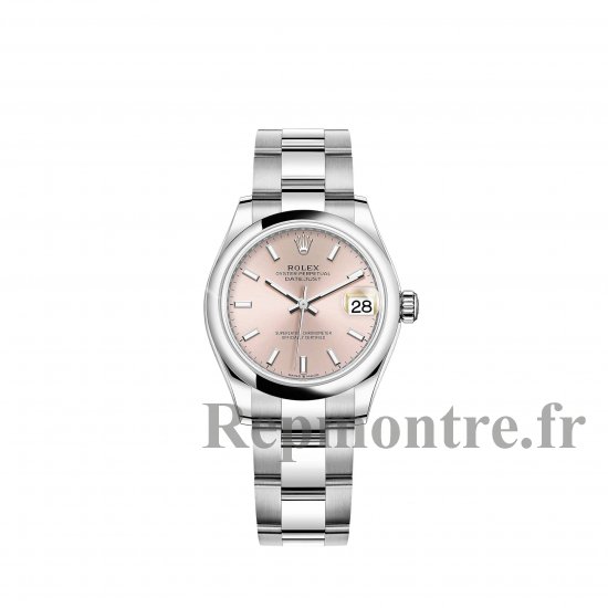 Réplique montre Rolex Datejust 31 Oystersteel cadran rose - Cliquez sur l'image pour la fermer