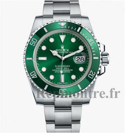 Réplique Rolex Submariner Date 116610LV-97200 vert Montre - Cliquez sur l'image pour la fermer