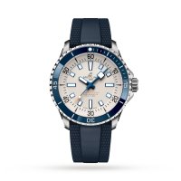 Breitling Superocean Automatique 42 Bracelet en caoutchouc en acier inoxydable Replique montre A17375E71G1S1
