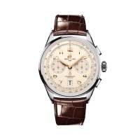 Breitling Premier B01 Chronographe 42mm Montre Replique Homme Creme AB0145211G1P1