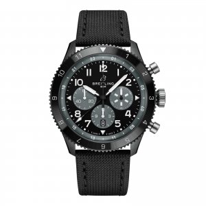 Breitling Super AVI B04 Chronographe GMT Mosquito Night Fighter 46 mm Replique montre homme Noir SB04451A1B1X1