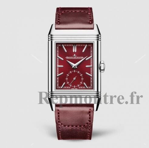 Replique Jaeger-LeCoultre Reverso Tribute Petit Seconds Acier inoxydable Rouge Dial 397846J - Cliquez sur l'image pour la fermer
