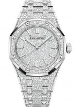 Audemars Piguet Royal Oak Automatique 37 Or Blanc Serti Neige 15552BC.ZZ.1358BC.01