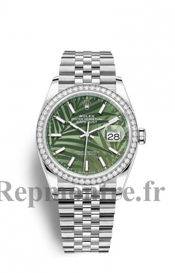 Replique Rolex Datejust 36 OysterAcier and Blanc Or M126284RBR-0039 - Cliquez sur l'image pour la fermer
