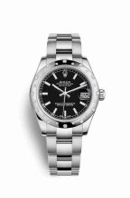 Réplique montre Rolex Datejust 31 Blanc Roles blanc 178344